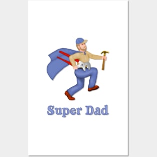 Super Dad Posters and Art